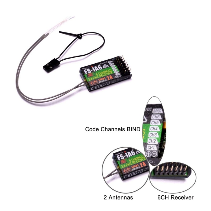 Flysky FS-IA6 Ontvanger 6CH Du - Fpv Drone Battery recensie en prijs