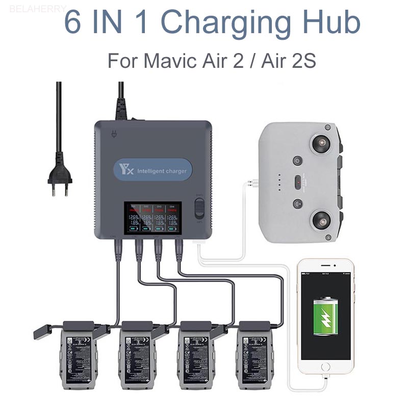 6 In 1 Digitale Display Batter - Fpv Drone Charger recensie en prijs