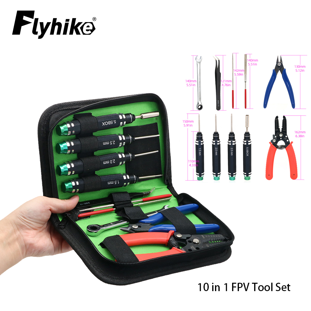 10-delige FPV gereedschapset 1 - Fpv Drone Tool Kit recensie en prijs