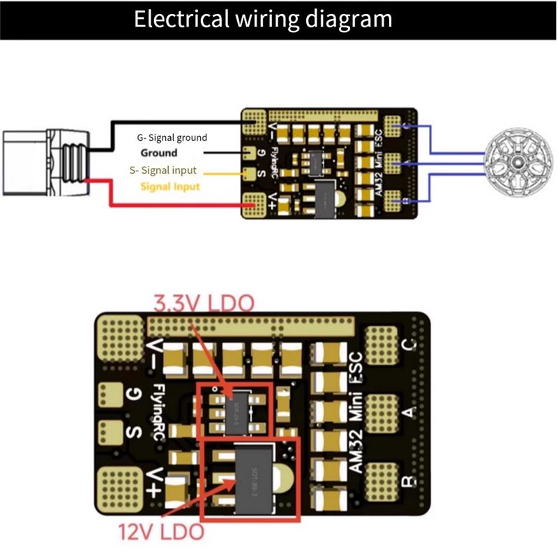 Best-AM32 ESC 40A 32-bit elekt - Fpv Drone Esc recensie en prijs